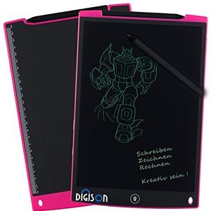 DIGISON DS-9500 LCD 12 inch schrijftablet/grafische tablet/schrijfbord (lila, incl. pen)