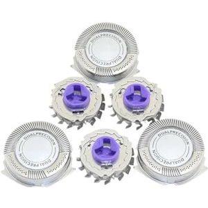 6 reservemesjes compatibel met Philips AT810, AT880, PT720, HQ8894, HQ8890, 7310XL, 7315XL.