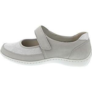 Waldläufer - 496H33 Denver - Klittenbandschoenen - Cement Argento