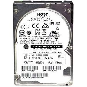 Hitachi 0B27976 ULTRASTAR C10K1800 900GB 10000U SAS 512N ISE HUC101890CSS200 - (Componenten > Interne harde schijven)