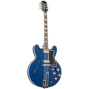 Epiphone Sheraton Viper Blue - Semi-akoestische gitaar