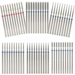 Nagel Boren Set voor Manicure, Diamantfrees for manicure, elektrische nagelboortjes, verpakking van 10 stuks(A021)