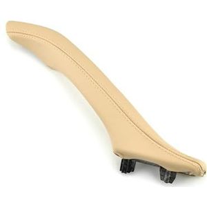 Auto interieurdeurgrepen Voor BMW 5 Serie F10 F11 F18 520 523 525 528 530 535 Linksgestuurd LHD Lederen Interieur Deurgreep Montageset(Right-Beige)