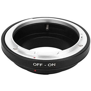 Handmatige focus Lensbevestigingsadapterring, aluminiumlegering FD-NX-camera-omzetter voor Canon FD-montagelens voor Samsung NX NX10, NX5, NX100, NX11, NX200, NX20, NX1000, NX300 Camera