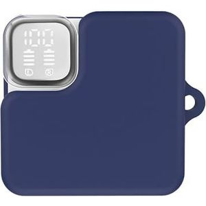 Voor QCY MeloBuds Neo hoofdtelefoon case Siliconen hoes Drop-proof en stofdichte hoofdtelefoon case (Blauw)