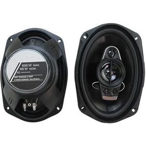 Tweeter auto Tweeters voor auto 6x9 inch 2 stuks 1300W (2x650W) coaxiale luidspreker voor auto-hifi-audio met volledig bereik