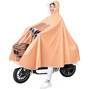 Fietsregencape, Regen elektrische scooter regenhoes, rolstoel regencape hoes fietsbeschermende jas ouderen poncho