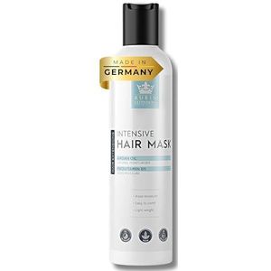 Rubin Extensions Intensief haarmasker met arganolie en aloë vera – diepteverzorging voor soepel en gehydrateerd haar, veganistisch en zonder parabenen, 250 ml