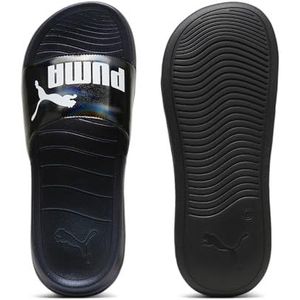 PUMA Unisex's Popcat 20 Girlpower Slide Sandaal, Puma Zwart Puma Wit, 42 EU