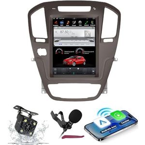 Android 15 Autoradio Navi voor B-uick Regal/O-pel Insignia (2009-2013) 10.4 ""Touchscreen Car Multimedia Player met draadloze carplay GPS-navigatie BT5.0 HIFI FM 5G-WiFi SWC DSP MIC,6g+128g