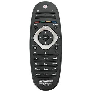 allimity - Universele Vervangende Afstandsbediening - Compatibel met Philips Blue-Ray Player LED LCD TV