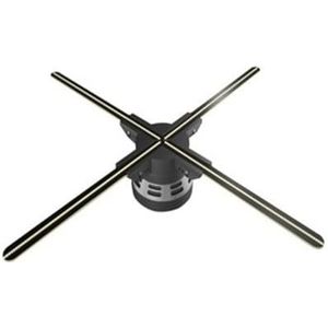 65cm 3D Fan Hologram Projector Wifi Led 3D Display Reclame Logo Licht Afstandsbediening Adverteren Display Licht Logo Lamp Hoge helderheid