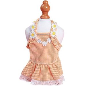 Mooie Puppy Bloemen Jurk Rok Trouwjurk Kant Outfit Prinses Rok Lente Zomer Kostuums Pet Outfit