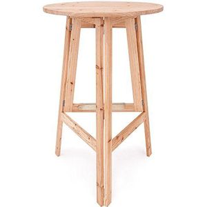 Deuba Statafel Inklapbaar Massief Hout 78cm x 111cm Bartafel Partytafel Tuintafel Klaptafel