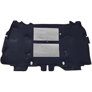 Warmte-isolatie Katoenen Voor J&eep Voor Wrangler 2006-2017 Isolatiemat Voorste Motorkap Geluidsdichte Afdekking Brandwerend Schuim(Double aluminum)