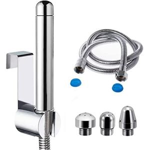 JIELUO - Doucheset - 150 cm Slang - Met 3 Sproeiers - Fluwelen Zakje