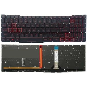 Amerikaans laptoptoetsenbord voor Acer voor Nitro 5 AN515-56 AN515-57 AN515-58 AN515-45 voor Helios 300 PH315-54N22C1 N20C1(Red backlit)