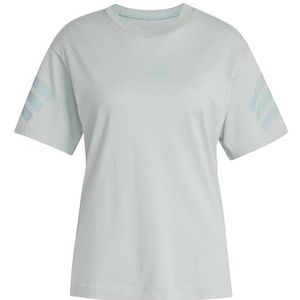 adidas Mujer FUTURE ICONS THREE STRIPES T-SHIRT, Wonder Sage, L