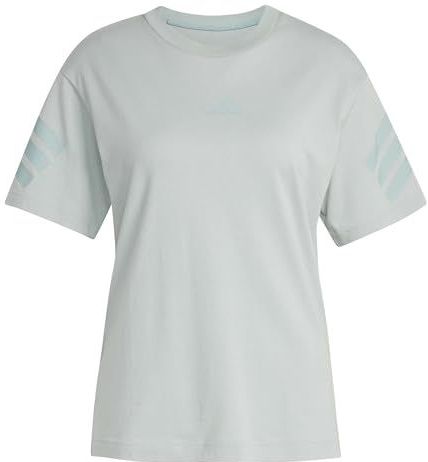 adidas Mujer FUTURE ICONS THREE STRIPES T-SHIRT, Wonder Sage, L