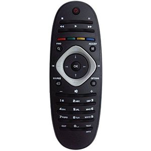 allimity 242254990301 Vervangende afstandsbediening geschikt voor Philips CRP796/01 22PDL4906H/12 22PFL3206H12 26PDL4906H/60 26PFL3606H58 32PFL3505H12 32PFL36005H12 6H60 42PFL7406 47PFL7696H12