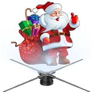 3D HD Hologram Fan Projector Wifi 80cm LED Sign Holografische Speler Ondersteuning Afbeelding Video Winkel Bar Feest Reclame Display(80cm waterproof)