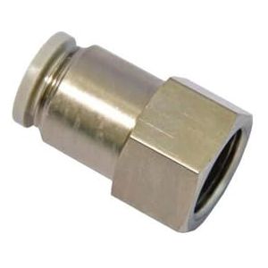 Vrouwelijke pijpmontage, rechtdoor [Draad 1/8"", Pijp φ4mm]; PCF401