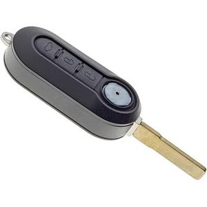 Jongo - Sleutelbehuizing met lemmet Compatibel met Peugeot Boxer 3 | Voertuig afstandsbediening sleutelbehuizing met 3 knoppen