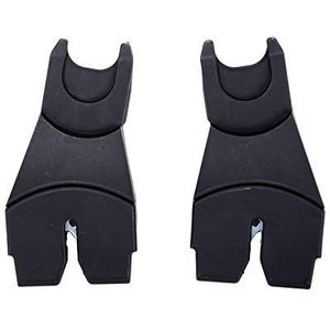 BeBe-Mobile 5902198151739 kinderwagen adapter voor babyzitjes en kinderzitjes: Maxi-Cosi, Cybex, Kiddy, Be Safe, Avionaut, Joie en BabySafe, zwart