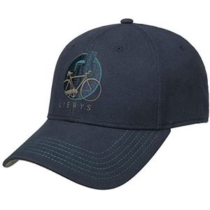 Lierys Bicycle Pet Dames/Heren - curved brim cap baseballpet met klep voor Zomer/Winter - One Size donkerblauw