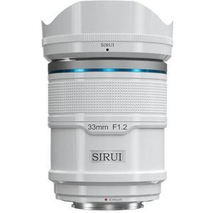 SIRUI Sniper 33 mm autofocus lens, F1.2 groothoek APS-C cameralens, X mount lens voor X-H2s, X-T5, X-M5, X-S20 (X Mount, White)