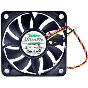 U60R12MMAB-52 6cm 6015 DC12V 0.09A Speed detection mute computer CPU cooling fan