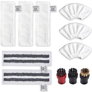 AVAENZO Accessoires voor stoomreiniger Kärcher Easyfix SC2 SC3 SC4 SC5 microvezeldoeken dweildoeken, doeken, ronde sproeiers, reserveonderdelen