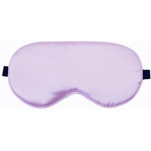 Cmis Kbei Slaapmasker Zijde Oog Droom Nachtmasker Cover Zachte Relax Ogen Bandage Slapen Blinddoek voor Vrouwen Mannen Nachtdutje Relaxed Nap(Lichtpaars)