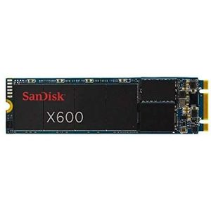 SanDisk X600 - SSD schijf - chiffré - 128 Go - intern - M.2 2280 - SATA 6Gb/s - Zelfcoderende aandrijving (SED)