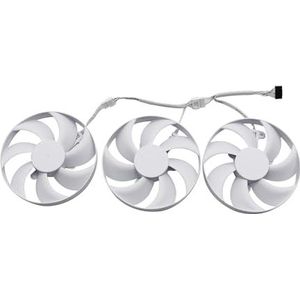T129215BU CF1015U12D RTX4080 RTX4090 grafische kaartventilator voor ASUS voor ROG Strix GeForce RTX 4080 4090 witte OC-versie koeling(3-Fan)