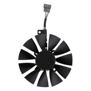 87MM PLD09210S12HH PLD09210S12M Koelventilator voor ASUS GTX 980 Ti 1060 1070 1080 RX 480 R9 390X 390 Grafische kaart T129215SU(Black B-Fan)