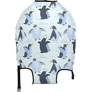 Leuke Penguin Reisbagage Protector Koffer Cover S 18-20"", Multi24, L 26-28 in