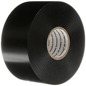 3M Scotchrap Vinyl-corrosiebeschermingstape 50, onbedrukt, 2"" x 10ft, Zwart