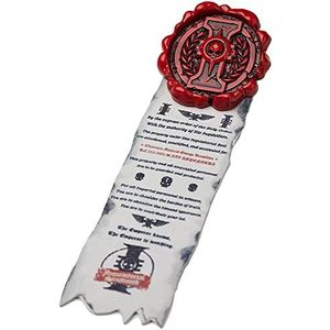 Starforged Zuiverheid Seals Adepta Sororitas Grijs Ridders Ultramarines Broche Hanger Warhammer 40K, Leer, geen edelsteen