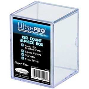 Ultra Pro CARDBOX Perspex Kaarten Kaartspel (Pack van 150)