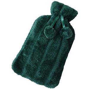 OIFAODAO, Heetwaterkruik Praktische rubberen warmwaterzak Handvoetenwarmer Multifunctionele warmwaterkruik,Warmwaterkruik(Green)