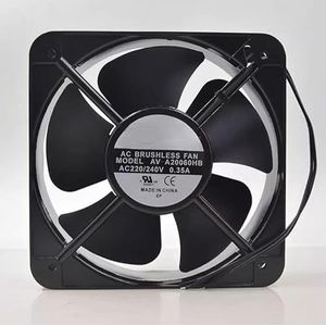 20CM Axial Flow Fan 0.35A Metal Frame Cabinet Fan - AV-A20060HB for Efficient