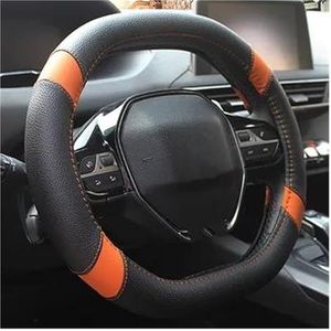 Stuurhandschoen Autostuurhoes Microvezelleer Aangepast Voor Peugeot 4008 Voor Peugeot 5008 5 Kleuren Wikkel Antislip Wieldop ( Color : 5 )