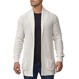 INDICODE JEANS Gebreid vest  wit