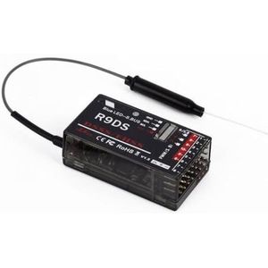 hJNGdU RadioLink R9DS 2.4G 9CH DSSS FHSS-ontvanger compatibel met AT9 AT10 zender compatibel met RC Multirotor Ondersteuning S-BUS (5 STUKS)