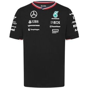 T-shirt - Ronde Hals - Gebreid - Jacquard-patroon - Normale Pasvorm