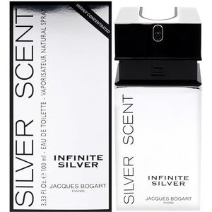 Jacques Bogart - Silver Scent Infinite Silver - Eau de Toilette voor heren - verstuiver 100 ml