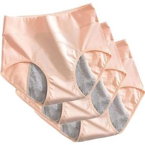 Incontinentiemateriaal - Incontinentie-ondergoed - Huidkleur - Wasbaar - 3 Stuks
