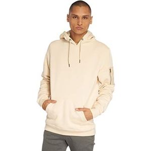 Urban Classics Heren Sweat Bomber Hoody Hoodie, ivoor (Light Sand 803), S