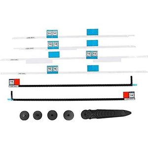 OLVINS Lcd-scherm Plakstrips + openingswielhandgreep Lcd-scherm verwijderingsgereedschapset voor iMac 27 ""A1419 (076-1444, 076-00009, 076-1419) (eind 2012-medio 2017)